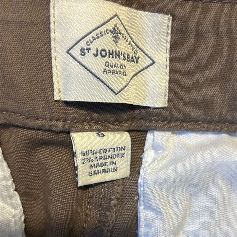 Brown and Tan Cargo capri size 8 Set in box 25 - Picture 3 of 6